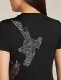 Women's 150 Tech Lite Scoop T-shirt 30th Anniversary Black - 7