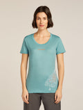 Women's 150 Tech Lite Scoop T-shirt 30th Anniversary Hydro - 1