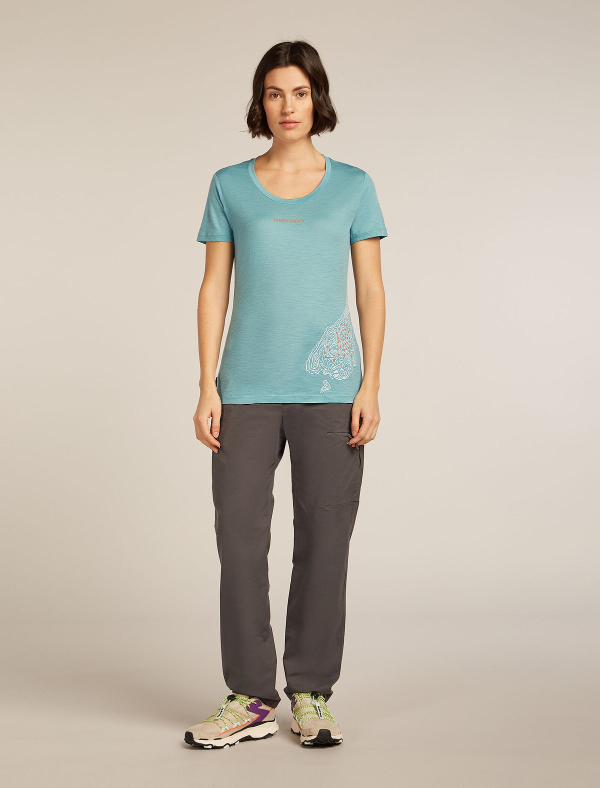 Women's 150 Tech Lite Scoop T-shirt 30th Anniversary Hydro - 3