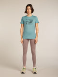 Women's 150 Tech Lite T-shirt Terrain Hydro - 3
