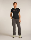 Women's 150 Tech Lite T-shirt Snow Day Black - 3