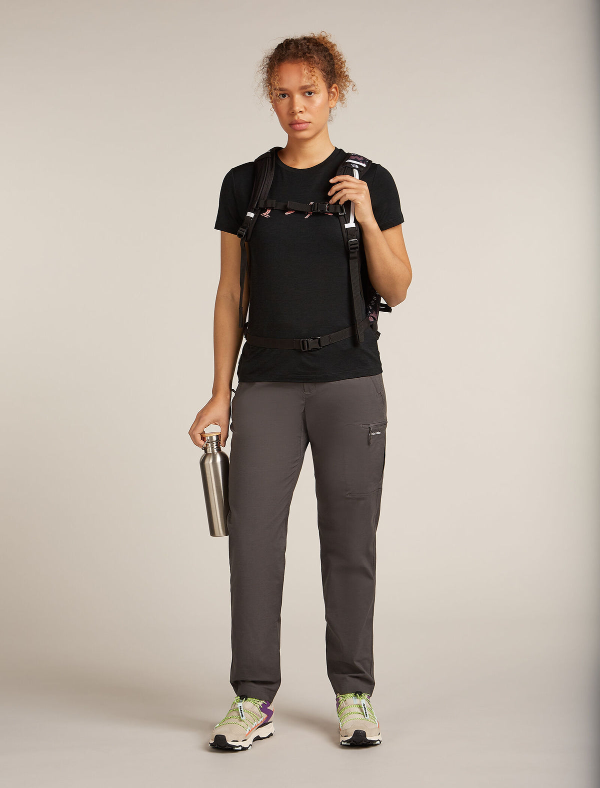 Women's 150 Tech Lite T-shirt Snow Day Black - 4