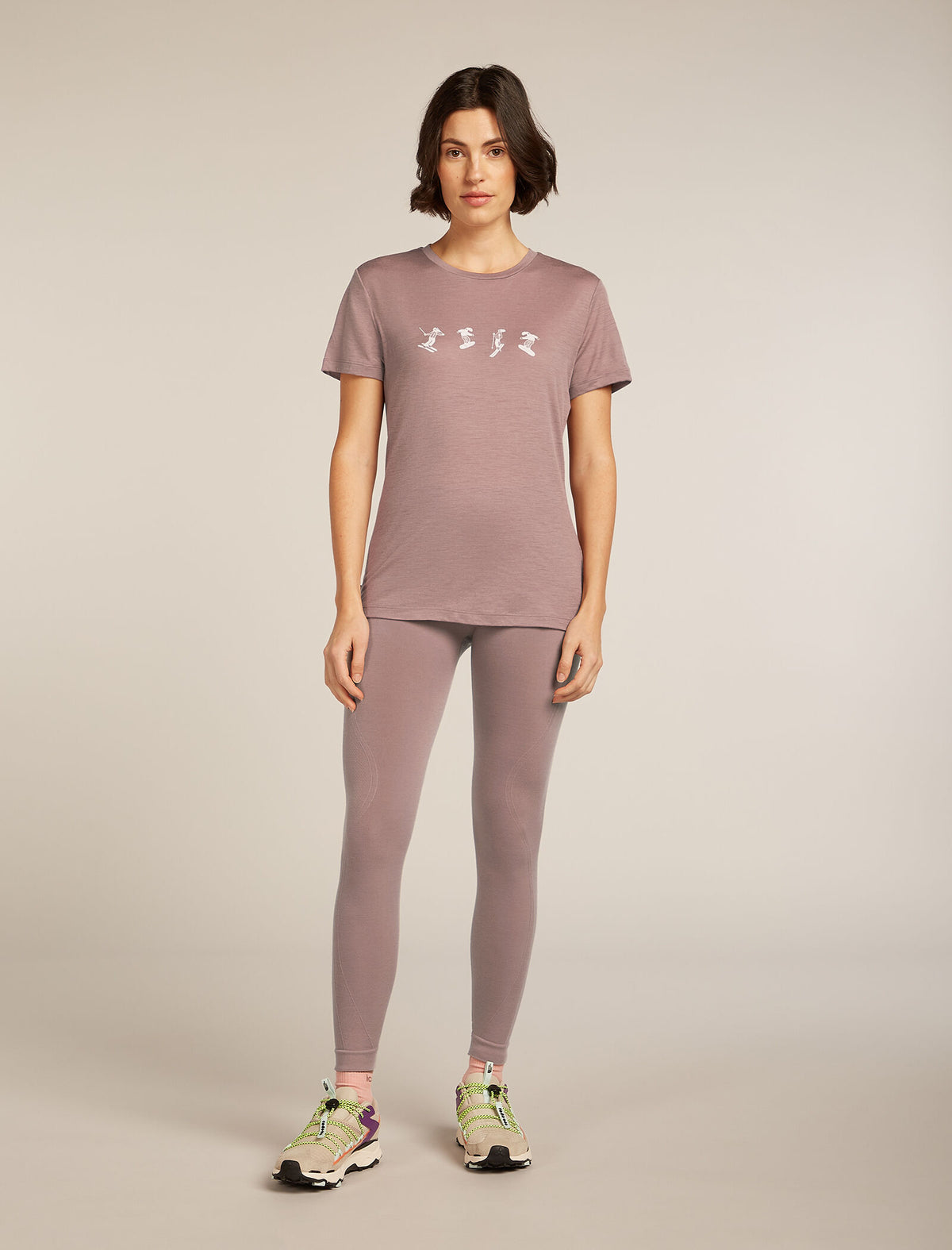 Women's 150 Tech Lite T-shirt Snow Day Summit - 3