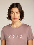 Women's 150 Tech Lite T-shirt Snow Day Summit - 5