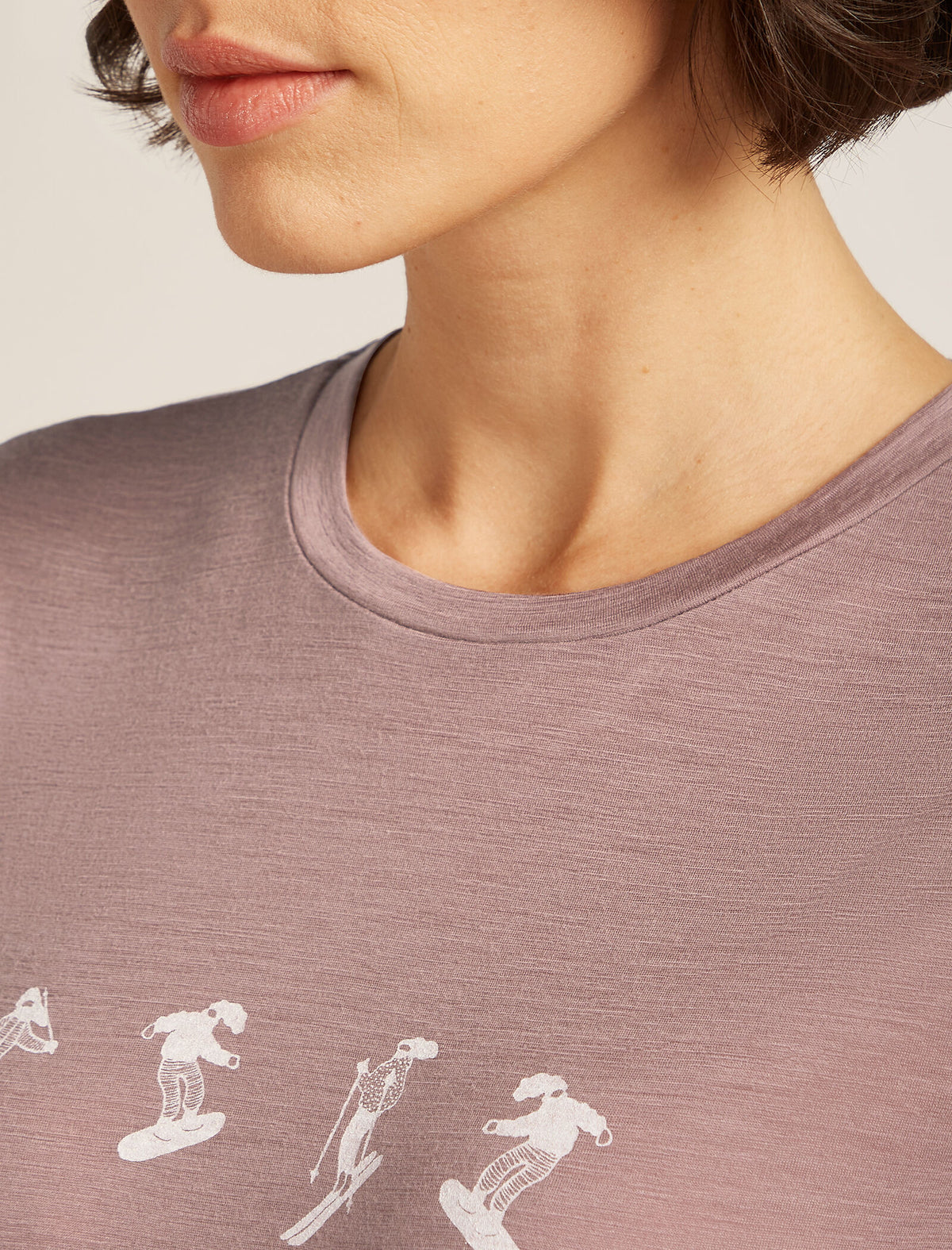 Women's 150 Tech Lite T-shirt Snow Day Summit - 6