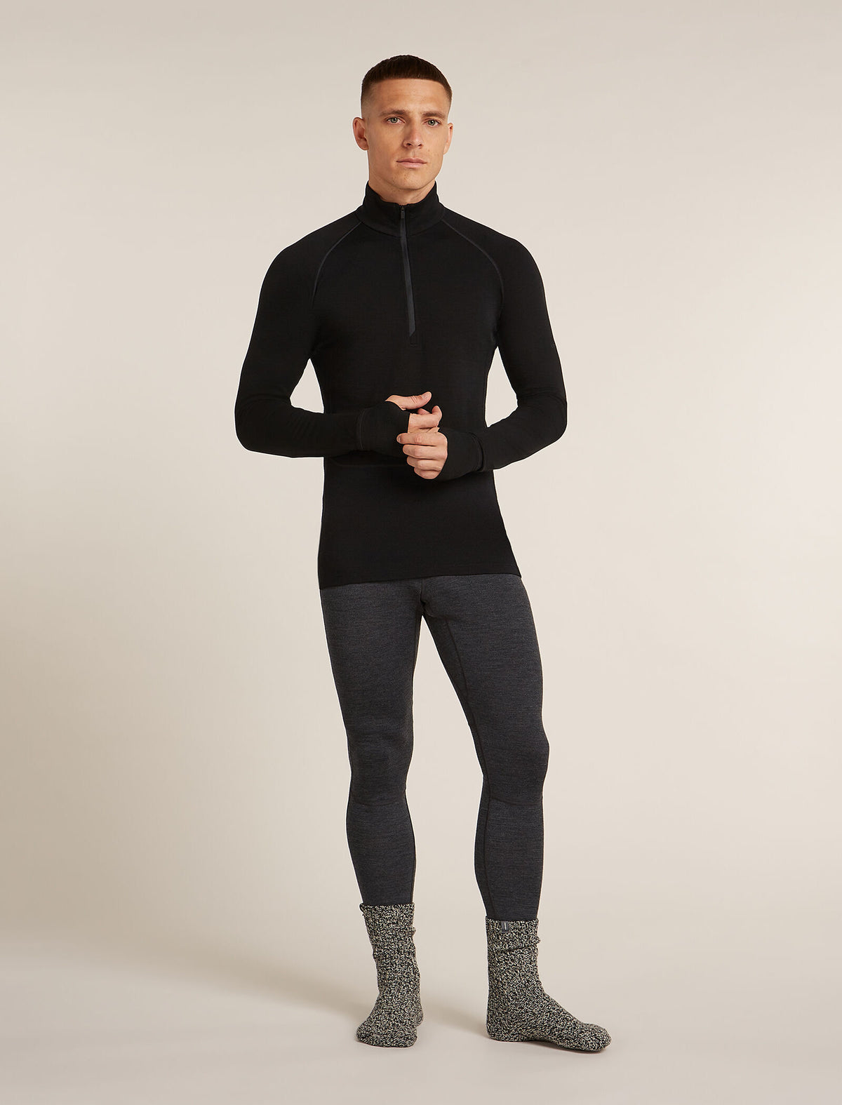 Maglia termica con zip corta 200 Uomo  - 10