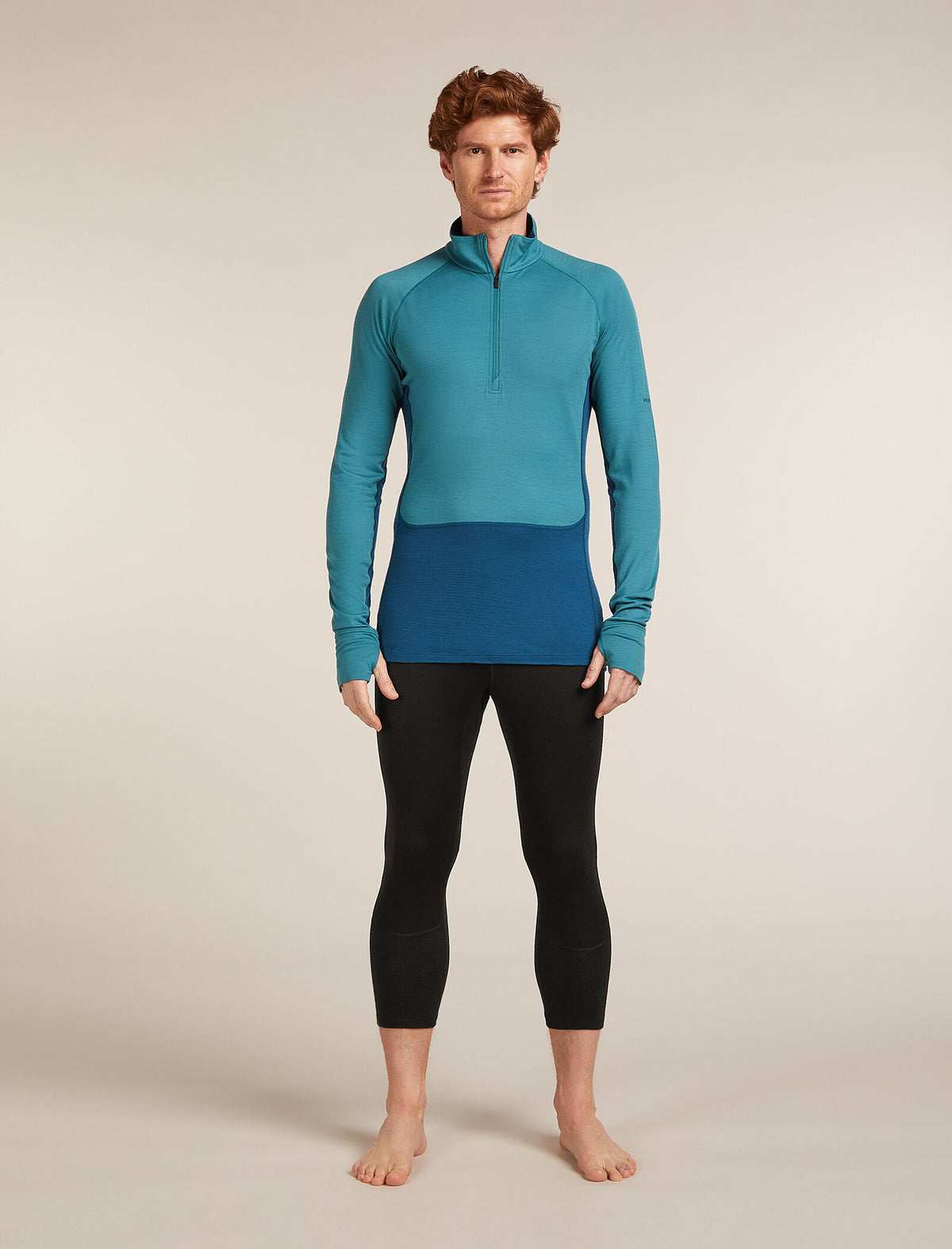 Maglia termica con zip corta 200 Uomo  - 3