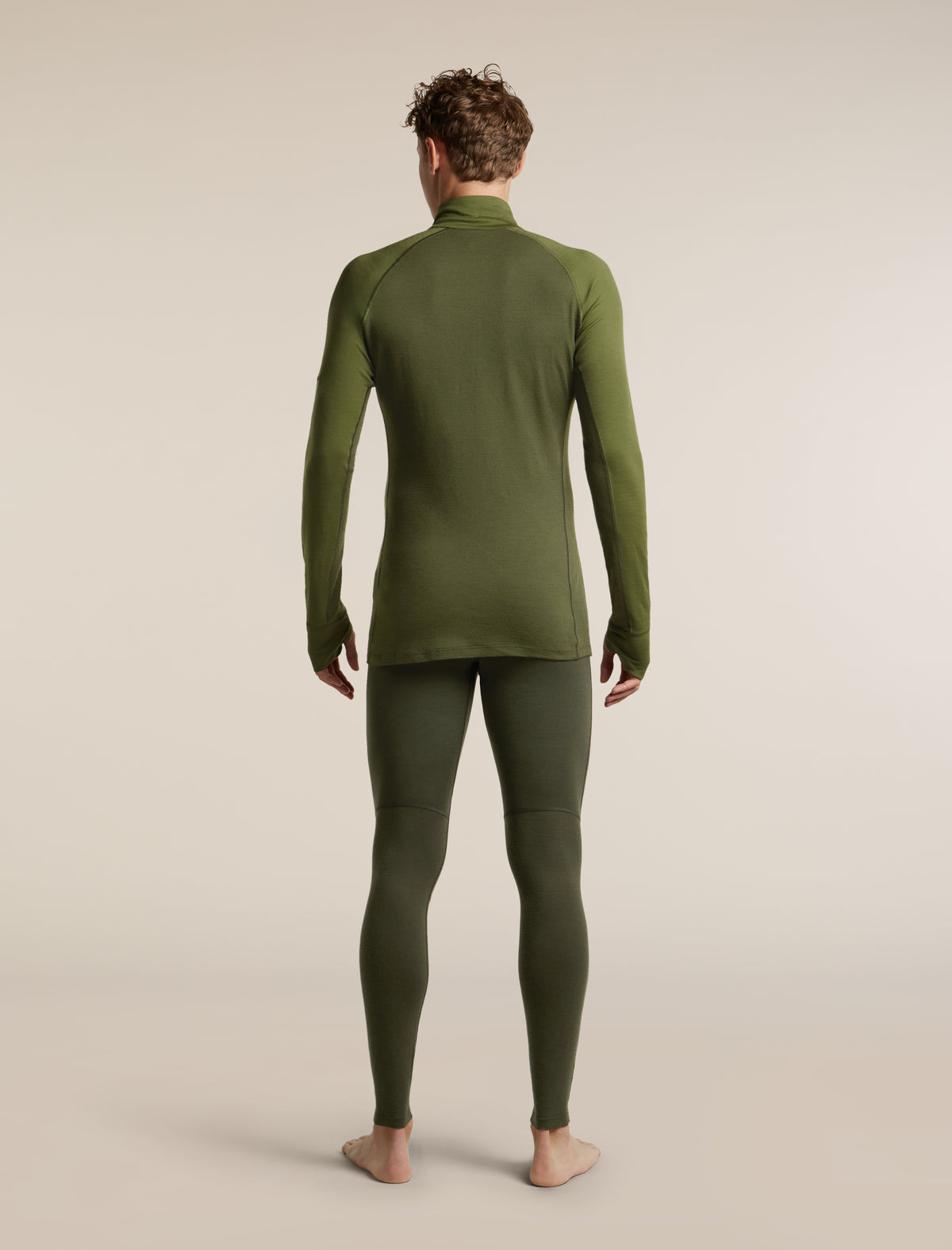 200 ZoneKnit™ Half Zip Dk Loden/Sphagnum/Cb - 8