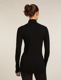 Women's 200 Half Zip Thermal Top Black - 2