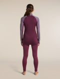 200 ZoneKnit™ Half Zip Dk Berry/Grey Plum/Cb - 8