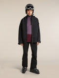 200 ZoneKnit™ Half Zip Dk Berry/Grey Plum/Cb - 4