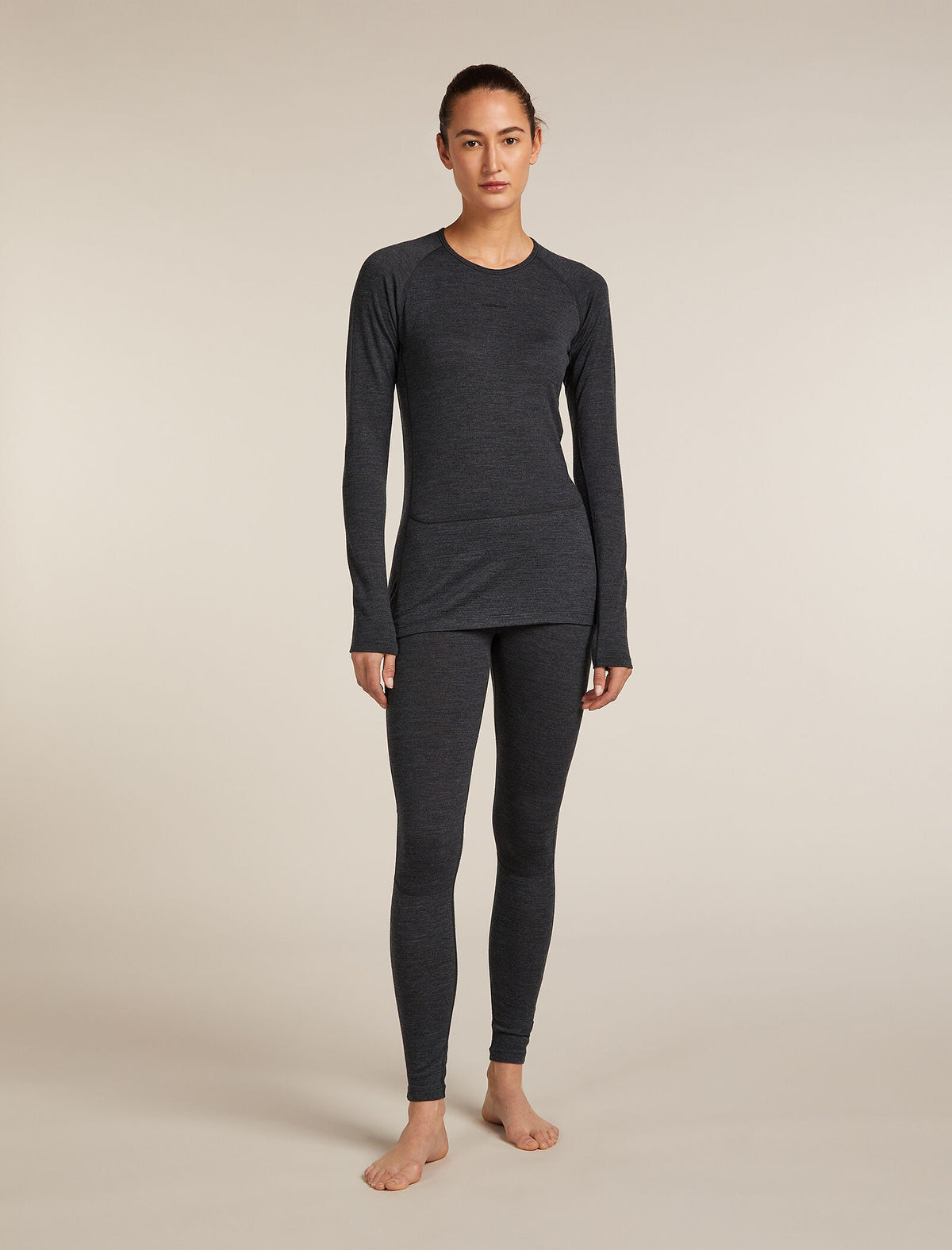 Women's 260 Thermal Top Jet hthr - 3