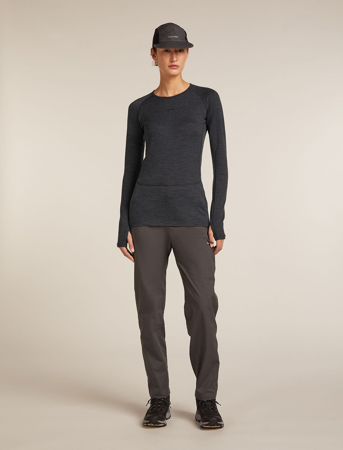 Women's 260 Thermal Top Jet hthr - 4