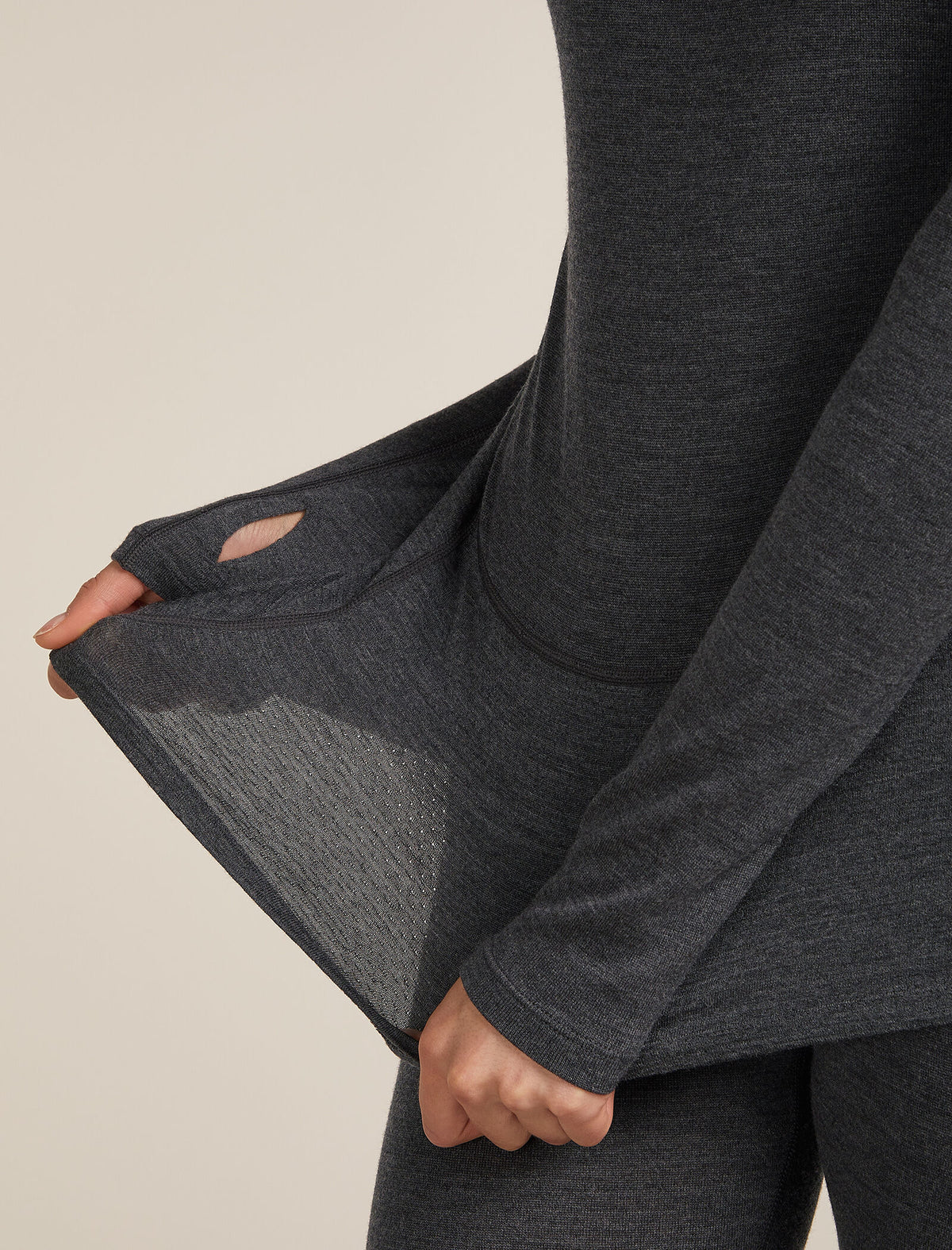 Women's 260 Thermal Top Jet hthr - 9