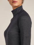 260 Thermo-Oberteil mit halbem Reißverschluss Damen  - 5
