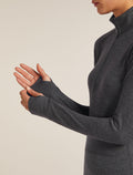 260 Thermo-Oberteil mit halbem Reißverschluss Damen  - 6