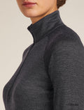 260 Thermo-Oberteil mit halbem Reißverschluss Damen  - 7
