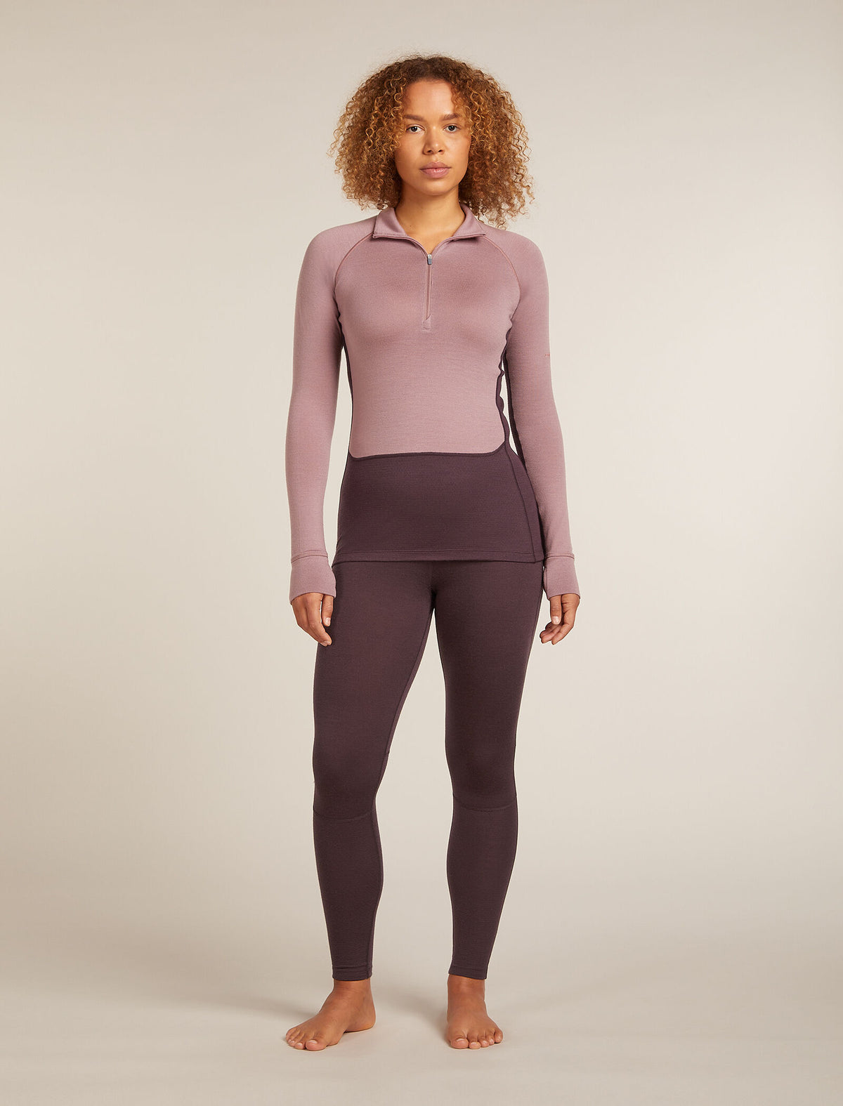 Women's 260 Half Zip Thermal Top Java/Summit - 3