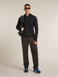 Men's 300 Descender Zip Hoodie Black - 4