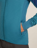 Men's 300 Descender Zip Hoodie Topaz/Atlantis - 7