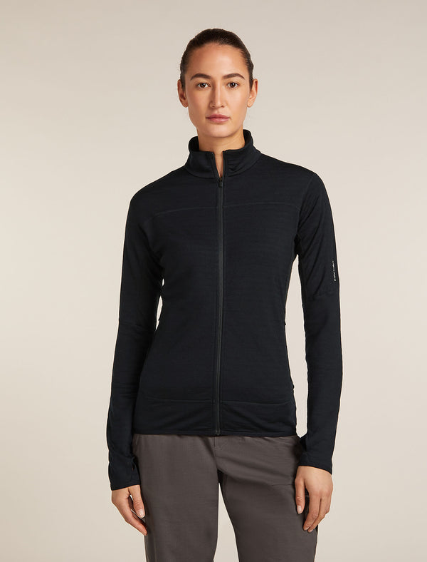 Icebreaker T-Shirt Manches Longues Femme - Merino 260 Tech Half Zip Icebreaker T-Shirt Manches Longues Femme - Merino 260 Tech Half Zip