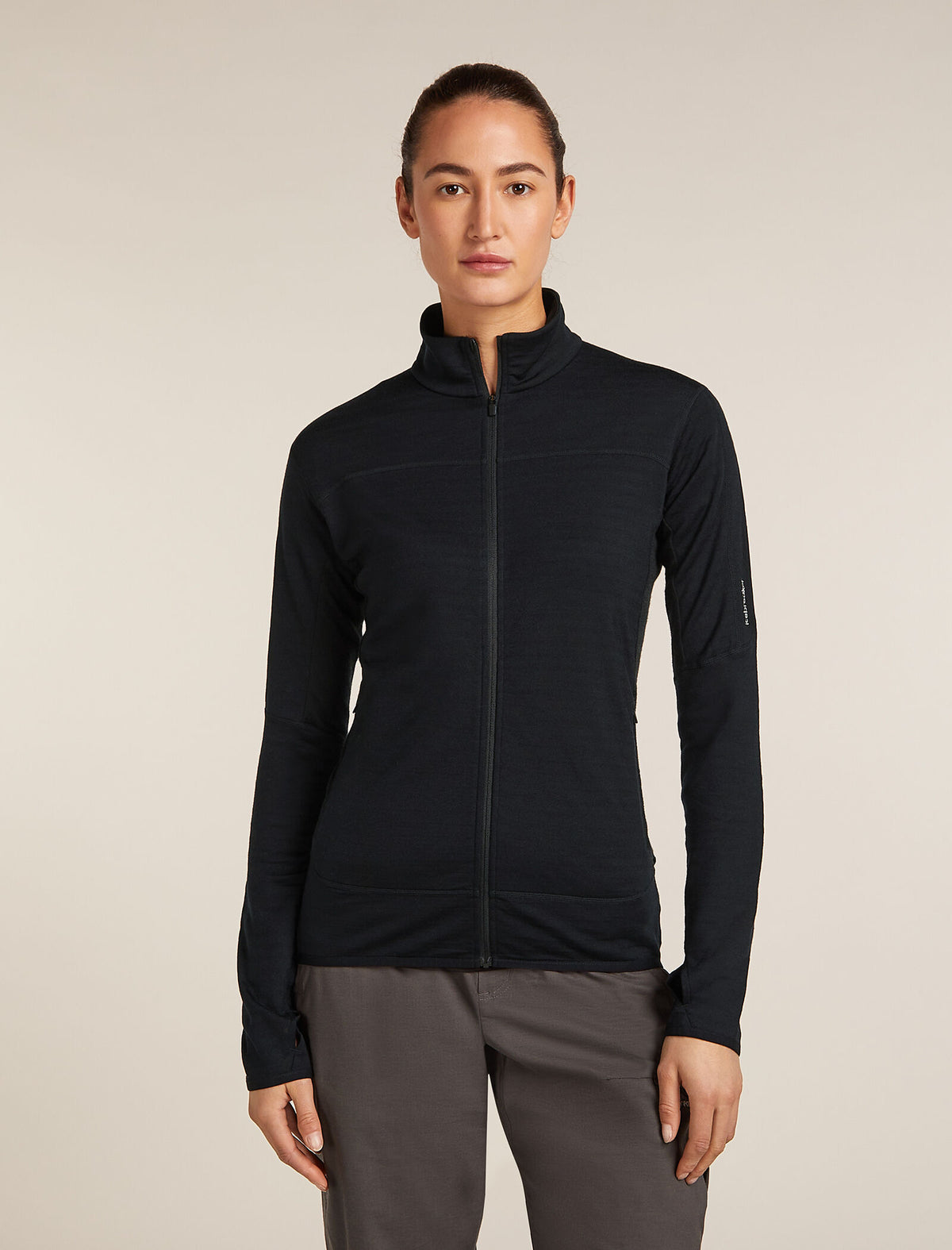 Women's 300 Descender Zip Jacket Black - 1