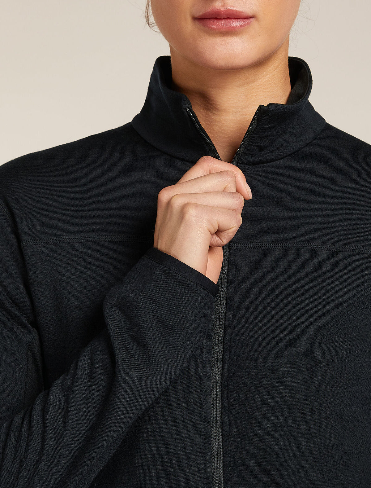 Women's 300 Descender Zip Jacket Black - 7