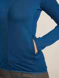 Women's 300 Descender Zip Jacket Atlantis - 8