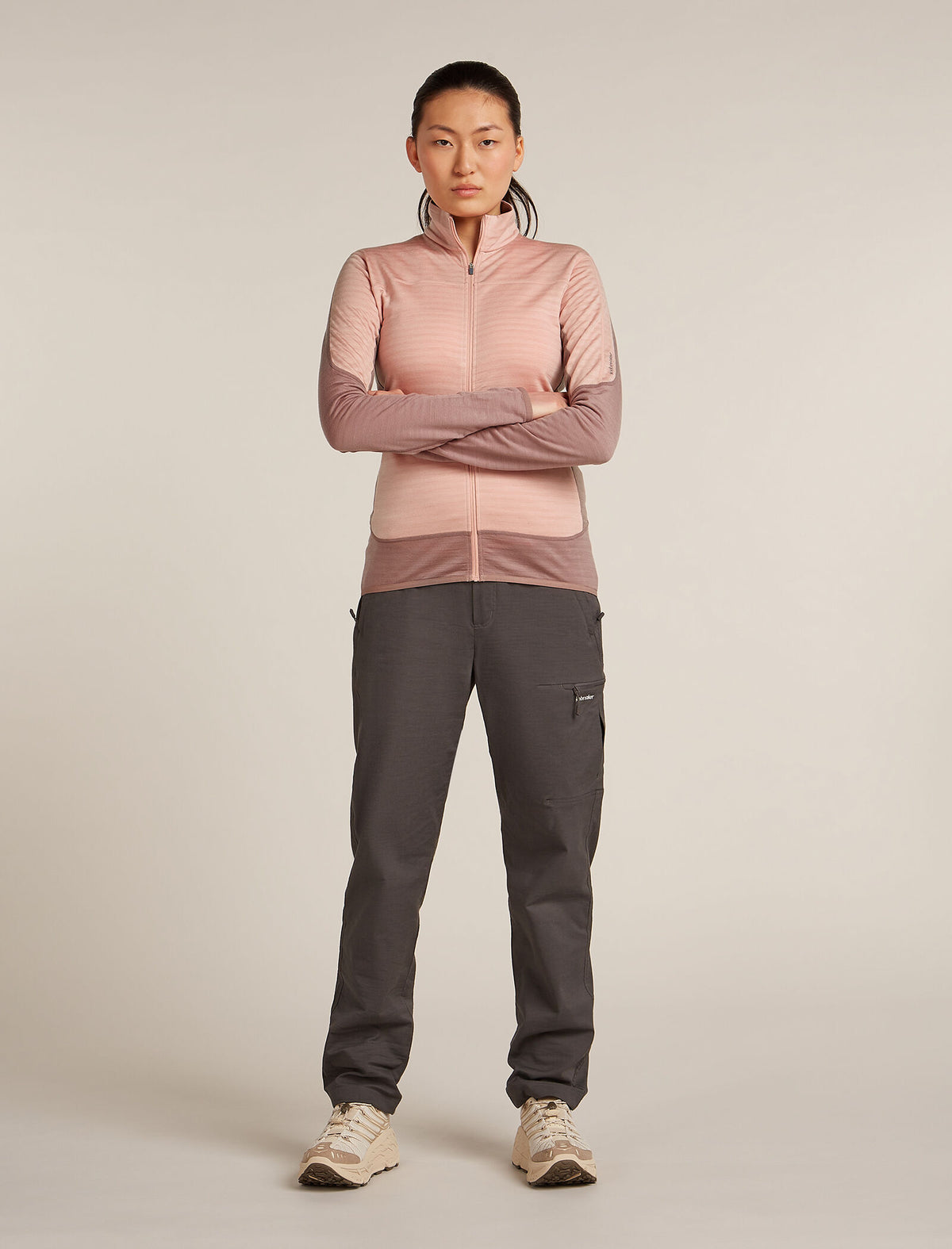 Women's 300 Descender Zip Jacket Summit/Blush - 3