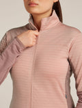Women's 300 Descender Zip Jacket Summit/Blush - 7