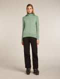 Women's 300 Descender Zip Hoodie Seaglass - 3