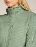 Women's 300 Descender Zip Hoodie Seaglass - 5
