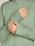 Women's 300 Descender Zip Hoodie Seaglass - 6