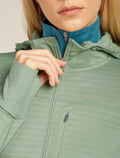 Women's 300 Descender Zip Hoodie Seaglass - 7