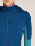 Women's 300 Descender Zip Hoodie Topaz/Atlantis - 10