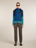 Women's 300 Descender Zip Hoodie Topaz/Atlantis - 4