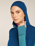 Women's 300 Descender Zip Hoodie Topaz/Atlantis - 8
