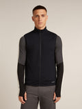 Men's 300 Descender Vest Black - 1
