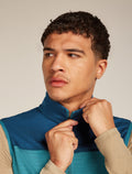 Men's 300 Descender Vest Topaz/Atlantis - 6