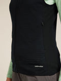 Women's 300 Descender Vest Black - 5