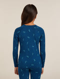 Kids’ 200 Oasis Thermal Top Snow Day Atlantis/Topaz - 5