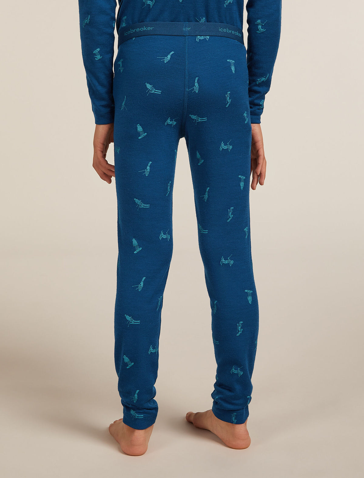 200 Oasis Thermal Leggings Snow Day Atlantis/Topaz - 2