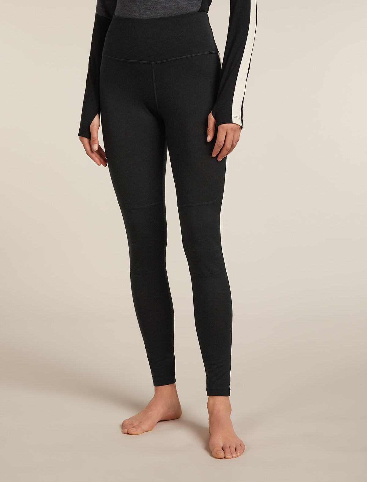 Women's 200 Oasis+ Thermal Leggings Black/Undyed - 1