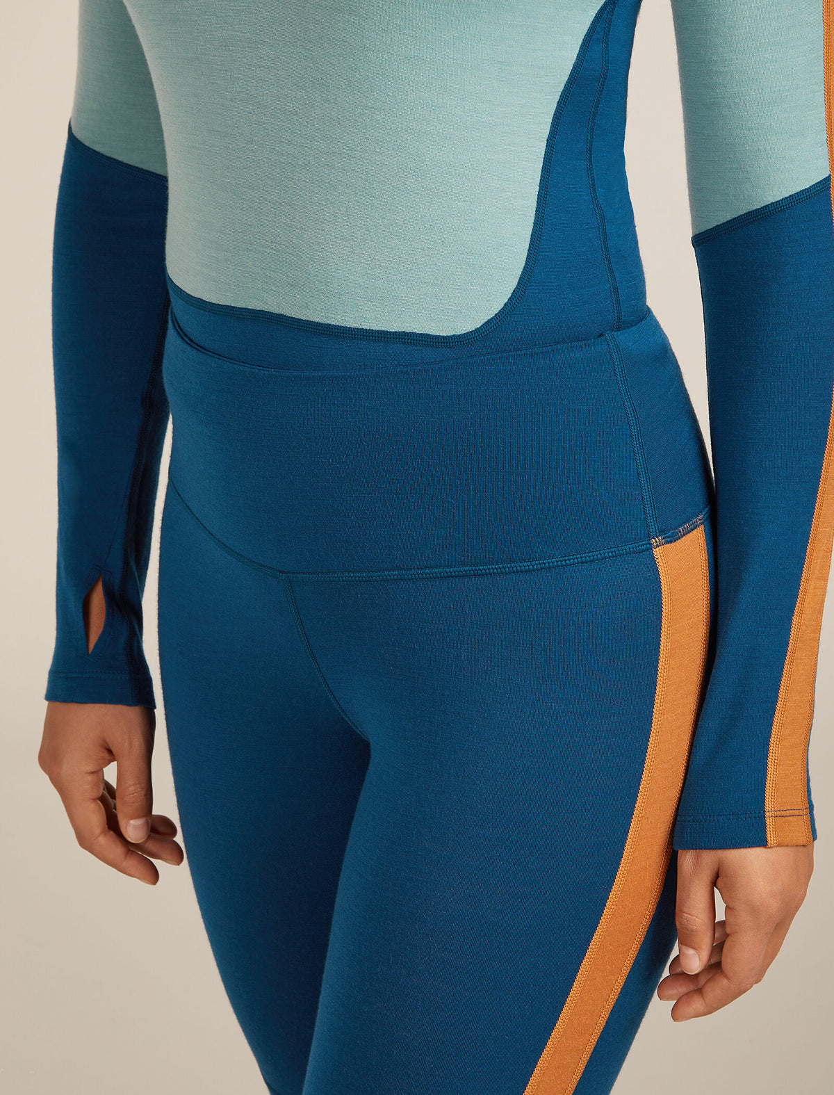 Women's 200 Oasis+ Thermal Leggings Atlantis/Trail - 5