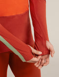 Men's 200 Oasis+ Thermal Top Agate/Fervid - 5