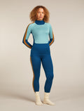 Women's 200 Oasis+ High Neck Thermal Top Atlantis/Hydro - 10