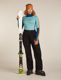 Women's 200 Oasis+ High Neck Thermal Top Atlantis/Hydro - 4