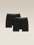 Men's 150 Anatomica Boxers 2 Pack Black - 1