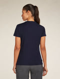 Women's Merino 150 Tech Lite Short Sleeve T-Shirt Lancewood Midnight navy - 2