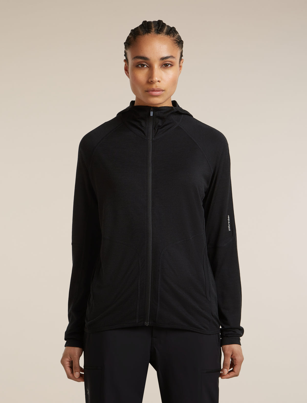 Sweat à capuche zippé 150 Ace   - 1